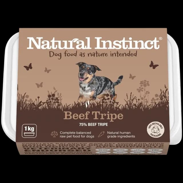 Natural Instinct Natural Range – Natural Beef Tripe