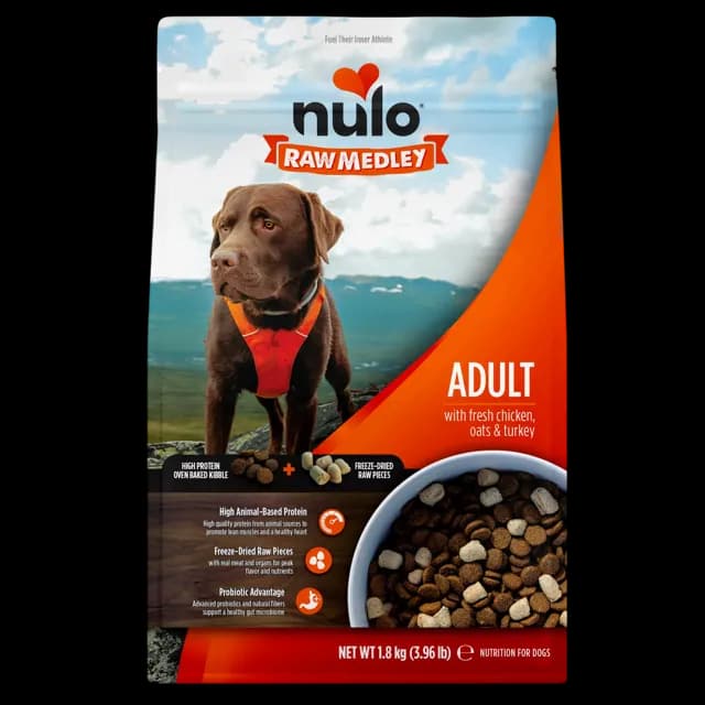 Nulo Raw Medley Adult – Chicken, Oats & Turkey
