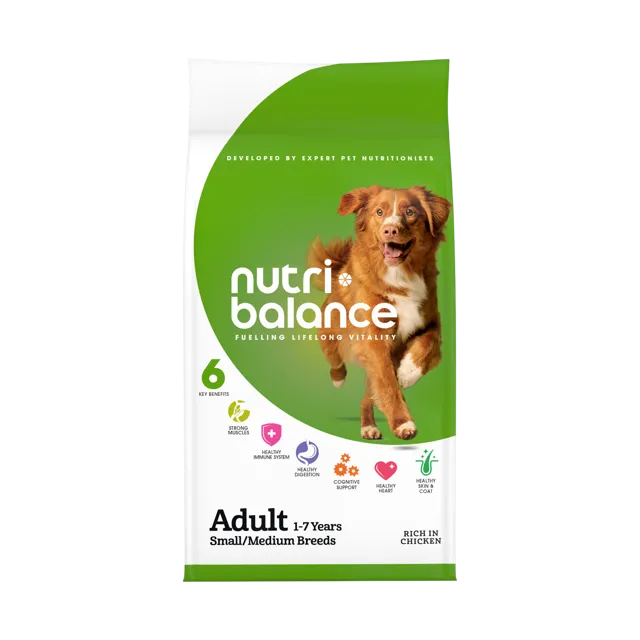 Nutribalance Small & Medium Breed Adult – —