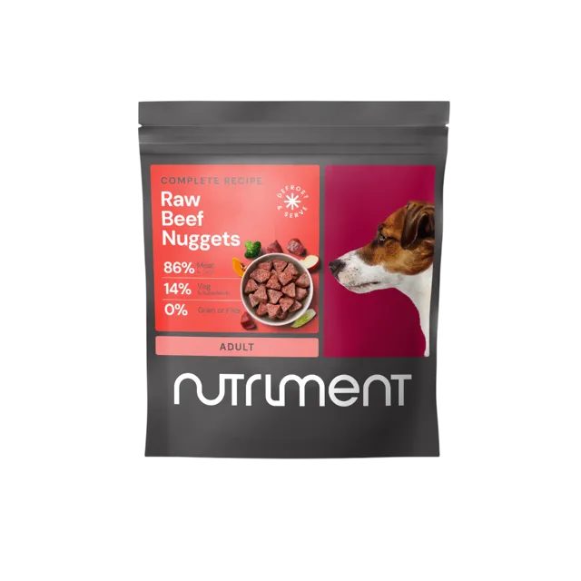 Nutriment Raw Nuggets – Beef