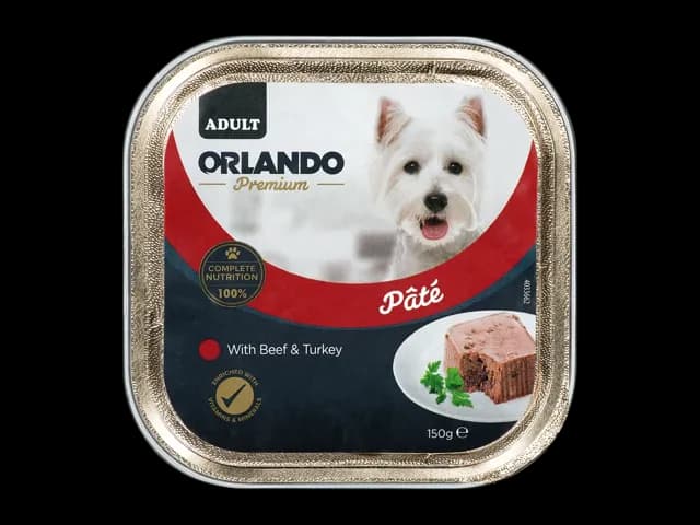Orlando Premium Pate – Beef & Turkey