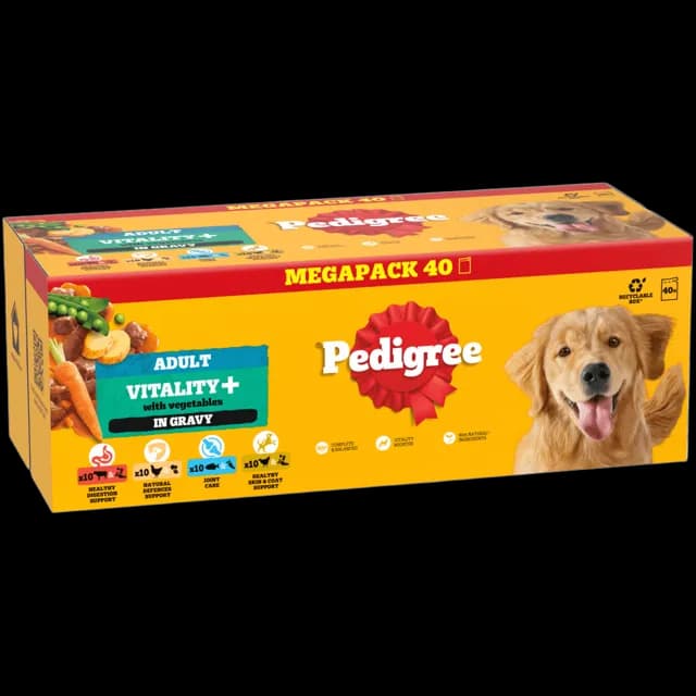 Pedigree Vitality+ Pouches – —