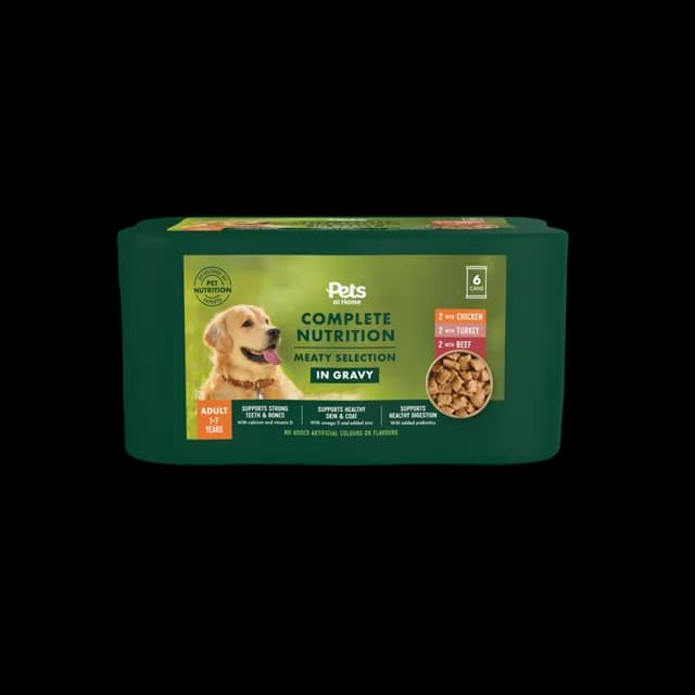 Pets at Home Complete Nutrition Meaty Selection in Gravy – —