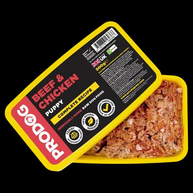 ProDog Complete Raw Puppy Food – Beef & Chicken