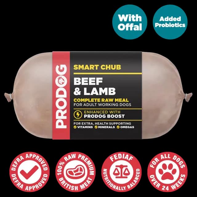 ProDog Smart Chubs – Beef & Lamb