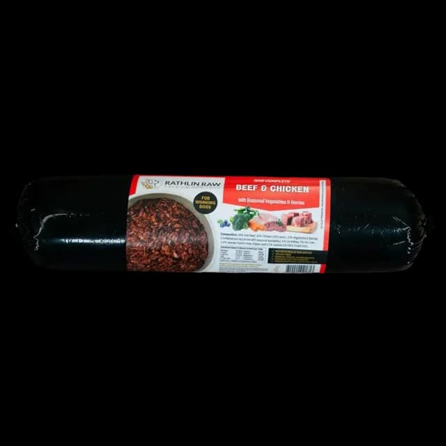 Rathlin Raw Complete – Beef and Chicken with Vegetables and Berries