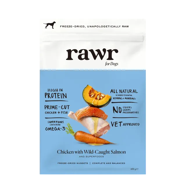 Rawr Freeze-Dried Complete – Chicken and Wild-Caught Salmon