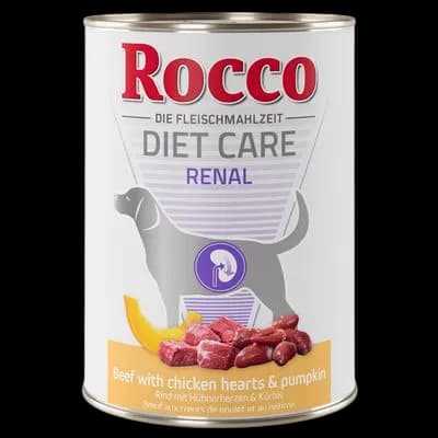 Rocco Diet Care Renal – Beef with Chicken Hearts & Pumpkin