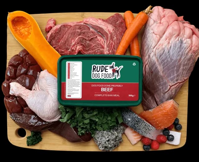 Rude Dog Food Complete – Beef