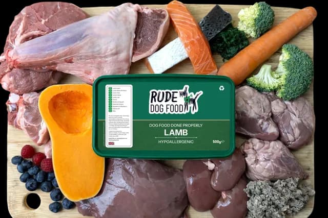 Rude Dog Food Hypoallergenic – Lamb