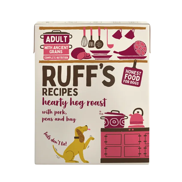 Ruff's Recipes Adult Wet – Hearty Hog Roast