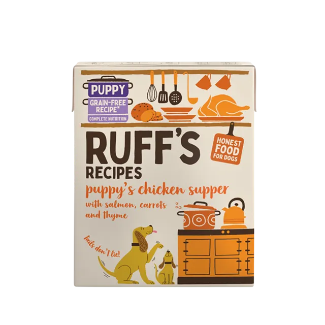 Ruff's Recipes Puppy Cartons – Puppy's Chicken Supper