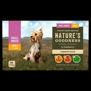 Sainsbury's Nature's Goodness Small Breed Variety Pack – —
