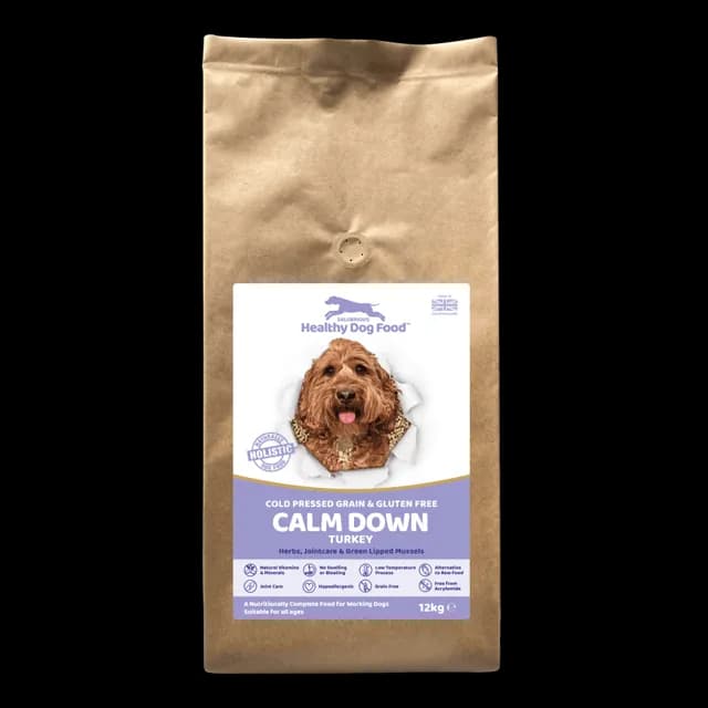 Salubrious Healthy Dog Food Cold-Pressed Calm Down – Turkey