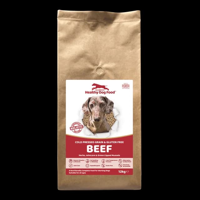 Salubrious Healthy Dog Food Cold-Pressed Grain and Gluten Free – Beef