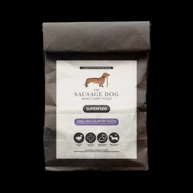 Sausage Dog Sanctuary Food Superfood – English Country Duck