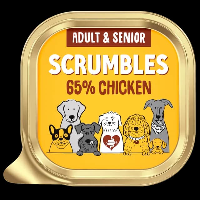 Scrumbles Complete Sensitive Wet Dog Food – Chicken