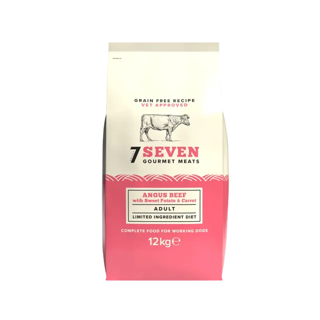 Seven Grain Free Adult – Angus Beef with Sweet Potato & Carrot