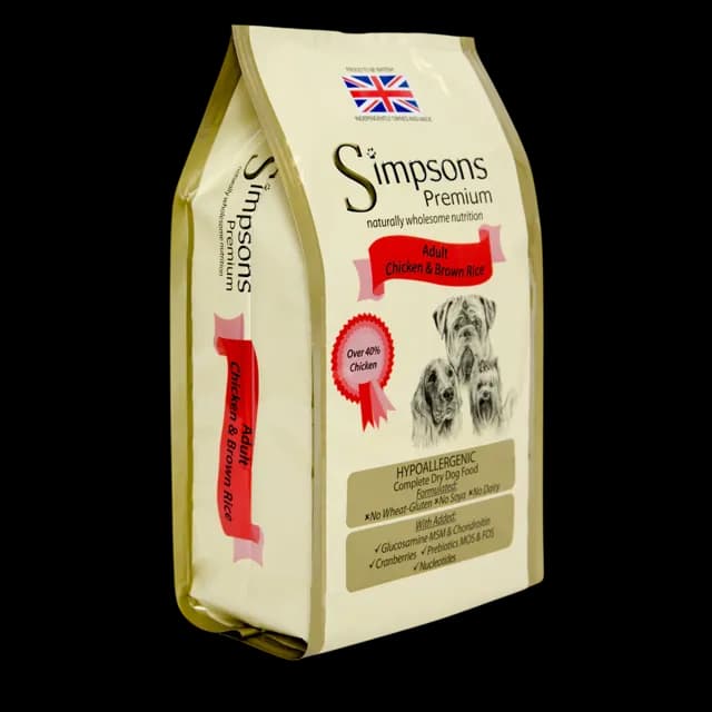 Simpsons Premium Adult – Chicken & Brown Rice