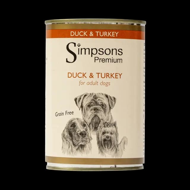 Simpsons Premium Adult Wet Food – Duck & Turkey