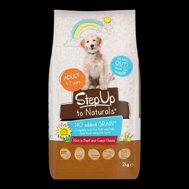Step Up Dry Food Adult Grain Free – Beef With Sweet Potato