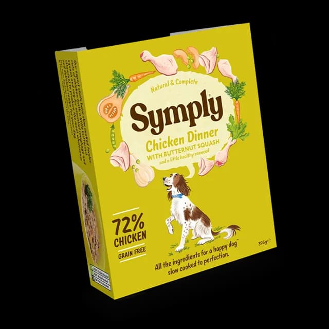 Symply Adult Grain Free Trays – Chicken Dinner