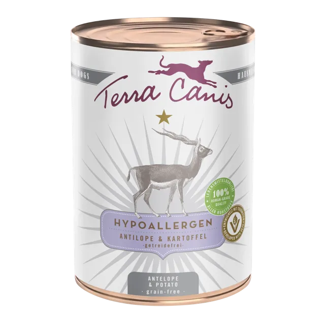 Terra Canis Hypoallergenic Wet Food – Antelope with Potato