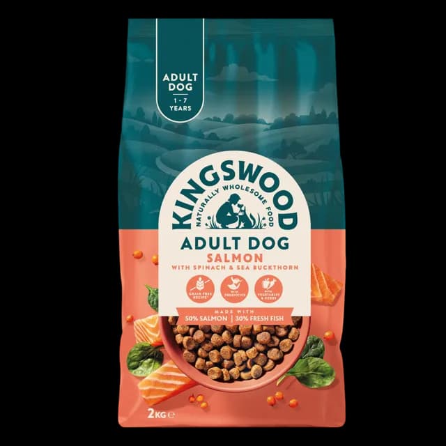 Tesco Kingswood Dry – Adult Salmon with Spinach & Sea Buckthorn
