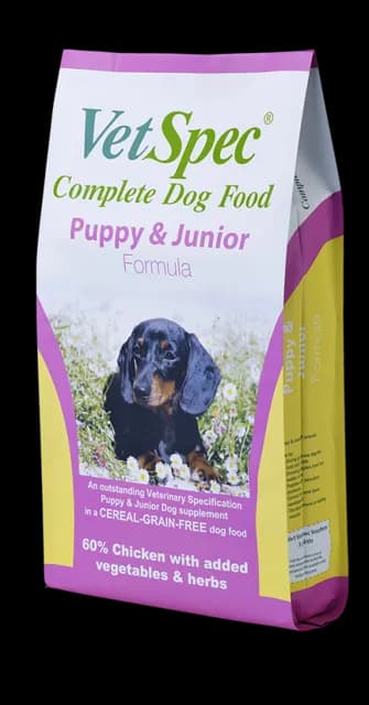 VetSpec Puppy & Junior Formula – Chicken Formula