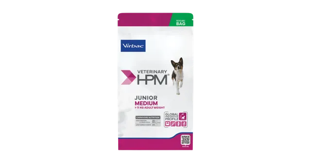 Virbac Veterinary HPM Junior Special Medium – —