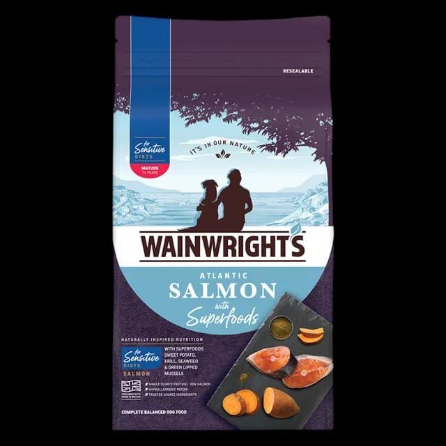 Wainwright's Sensitive Mature Dry Food – —