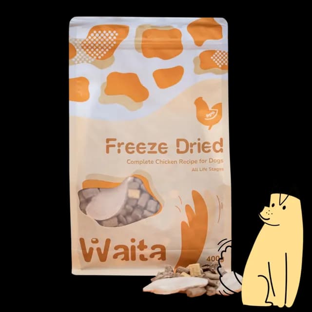 Waita Freeze Dried Complete Food – Chicken Recipe