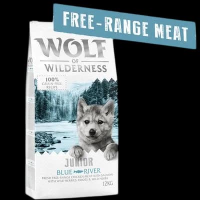 Wolf Of Wilderness Dry Junior – Blue River