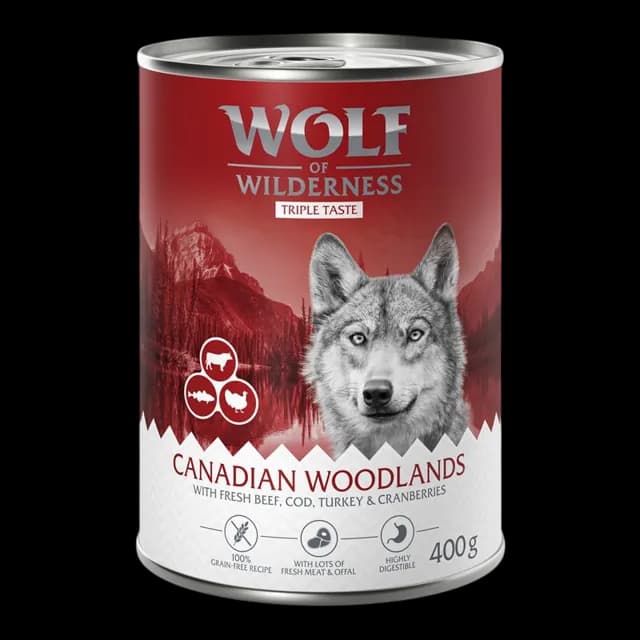 Wolf Of Wilderness 'The Taste Of' Tins – The Taste Of Canada