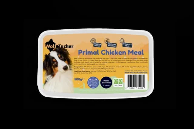 Wolf Tucker Primal Complete Raw Meals – Chicken Meal